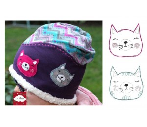 Stickserie - Kitty Doodle inkl. ITH Anhänger